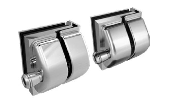 Master range sq. post/wall to glass latch kit SS316 - Image 1