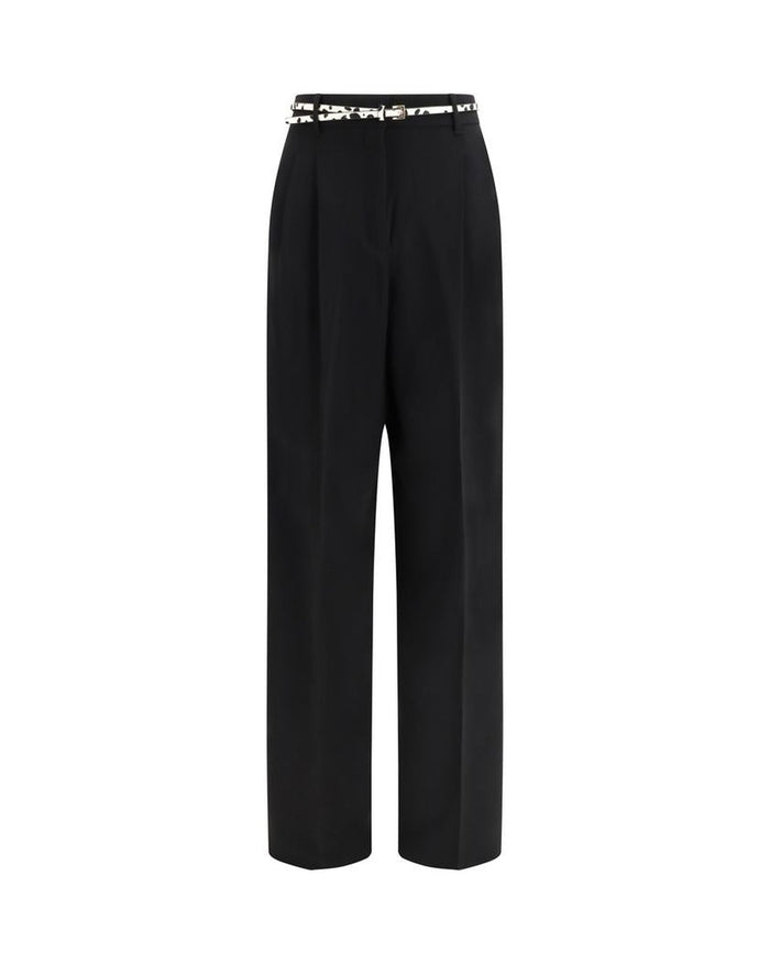 Max Mara Black Triacetate Dress Pants