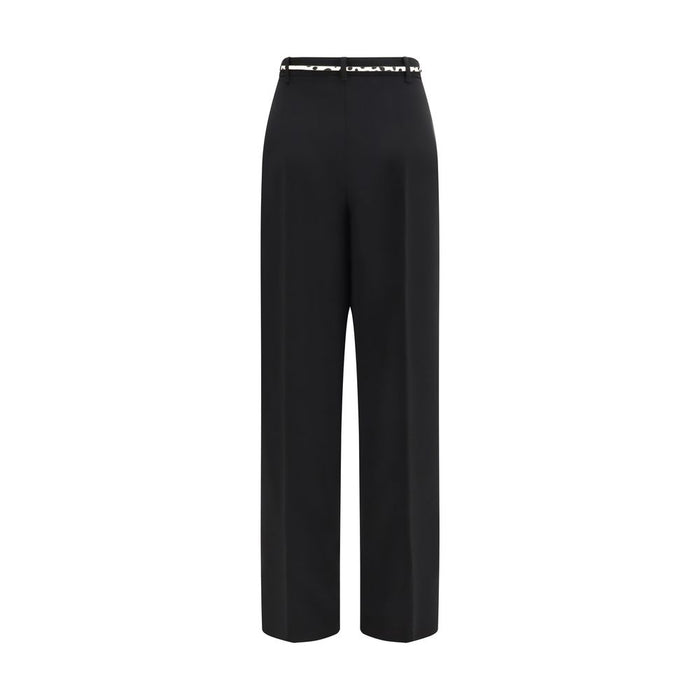 Max Mara Black Triacetate Dress Pants