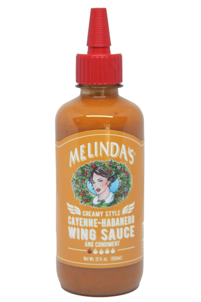 Melinda's Creamy Style Cayenne - Habanero Wing Sauce - 355ml (12oz)