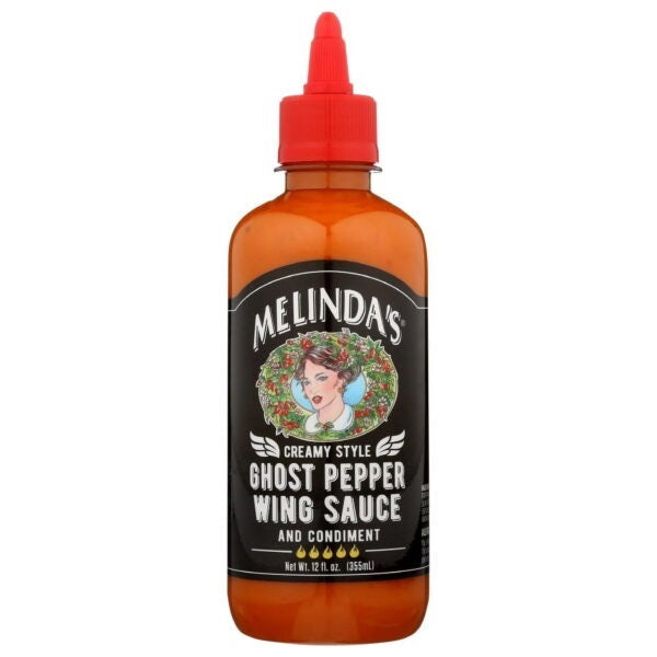 Melinda's Creamy Style Ghost Pepper Wing Sauce - 355ml (12oz)