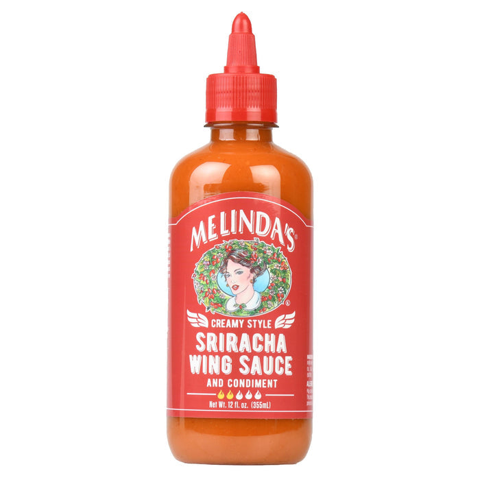 Melinda's Creamy Style Sriracha Wing Sauce - 355ml (12oz)