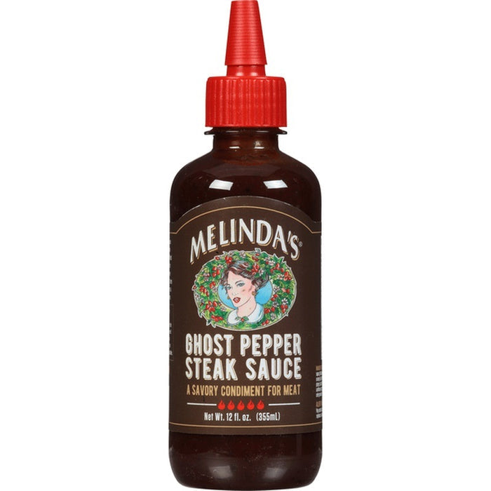 Melinda's Ghost Pepper Steak Sauce - 355ml (12oz)