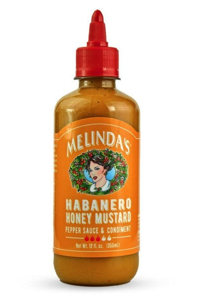 Melinda's Hot Habanero Honey Mustard Pepper Sauce - 355ml (12oz)