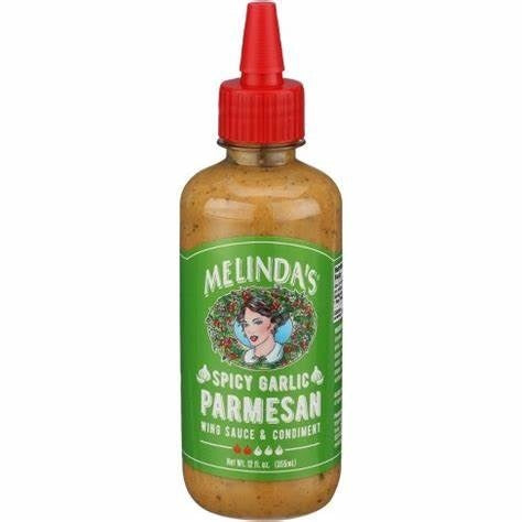 Melinda's Spicy Garlic Parmesan Wing Sauce & Condiment - 355ml (12oz)