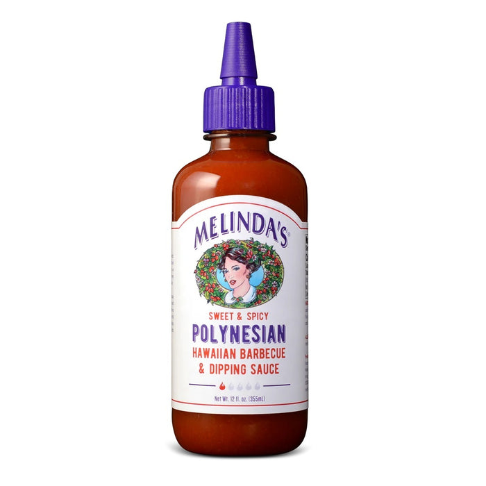 Melinda's Sweet & Spicy Polynesian Hawaiian Style Barbecue Sauce - 355ml (12oz)