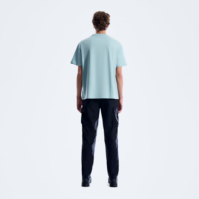 Men's Geo Landscape Tee - Light Blue