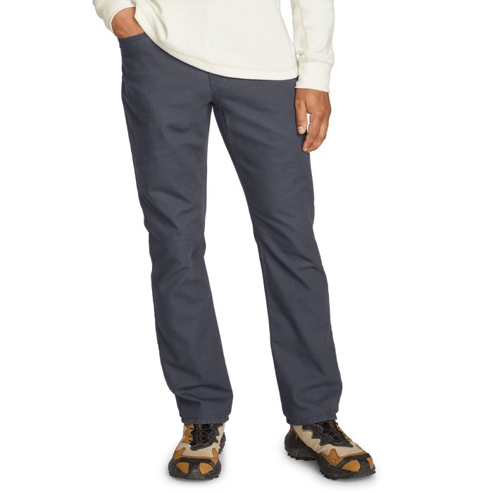 Men's Mountain Flex Classic Fit Canvas Pants-Carbon-Regular-28