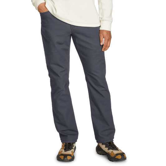 Men's Mountain Flex Classic Fit Canvas Pants-Carbon-Regular-28