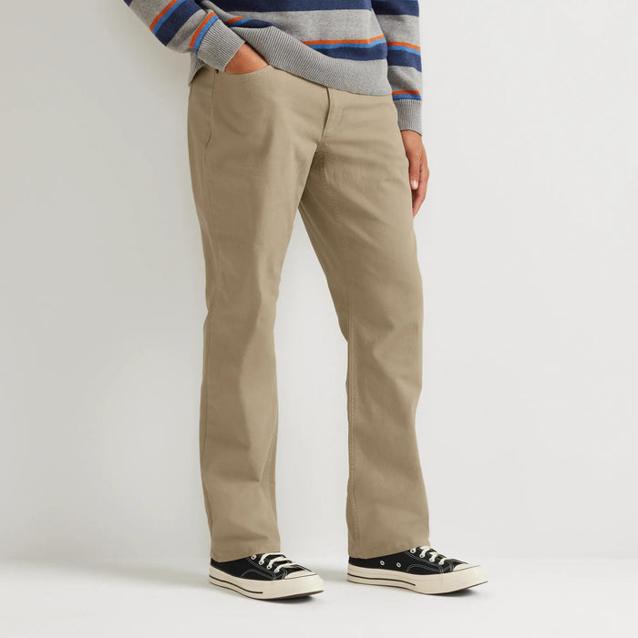 Men's Mountain Flex Classic Fit Canvas Pants-Light Khaki-Regular-3