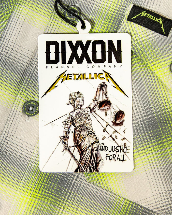 Metallica And Justice For All Flannel | Dixxon Flannel Co.