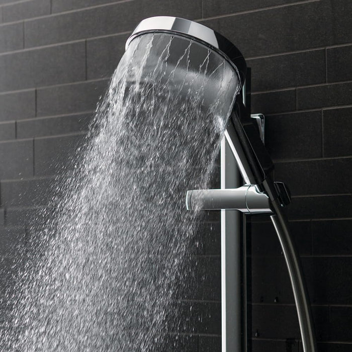 Methven Aio Aurajet Shower Head Handset Chrome Limescale