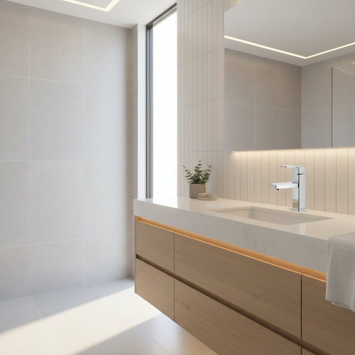 Methven Blaze Basin Mixer Chrome/Black