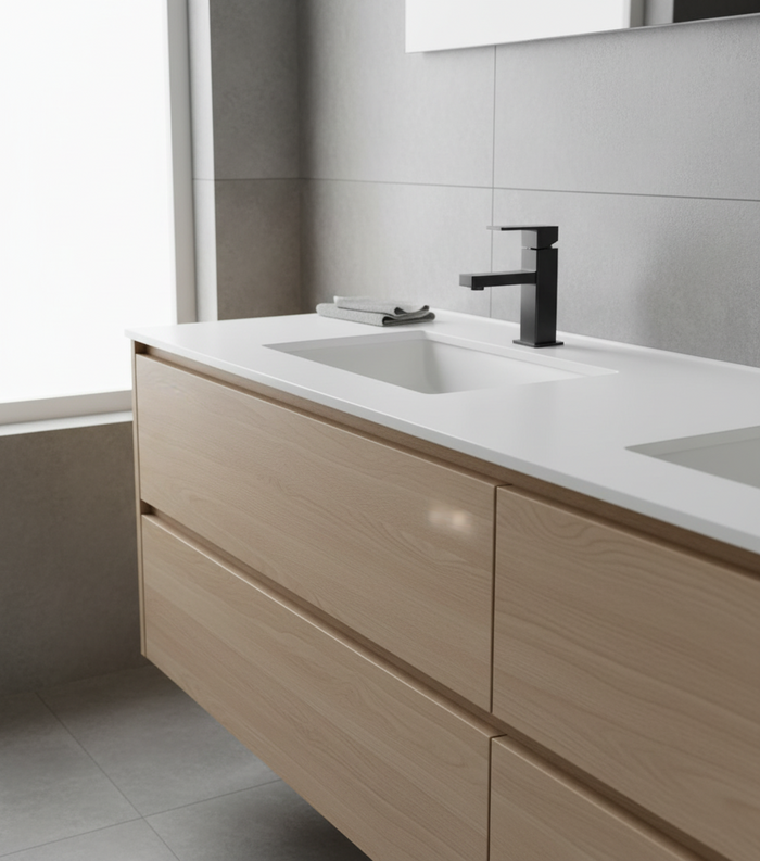 Methven Blaze Basin Mixer Chrome/Black