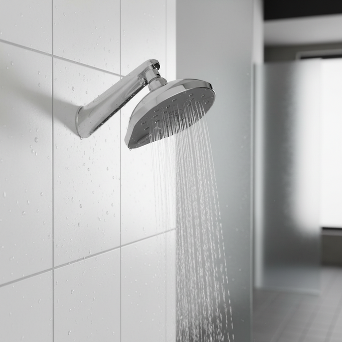 Methven Satinjet Koha MKII Wall Shower on Upswept Arm