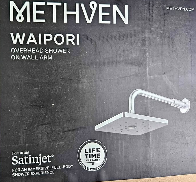 Methven Waipori MK2 Satinjet Overhead With Arm