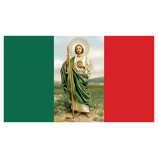 MEXICO SAN JUDAS FLAG 3x5 feet - TRUECOLOR WHOLESALE