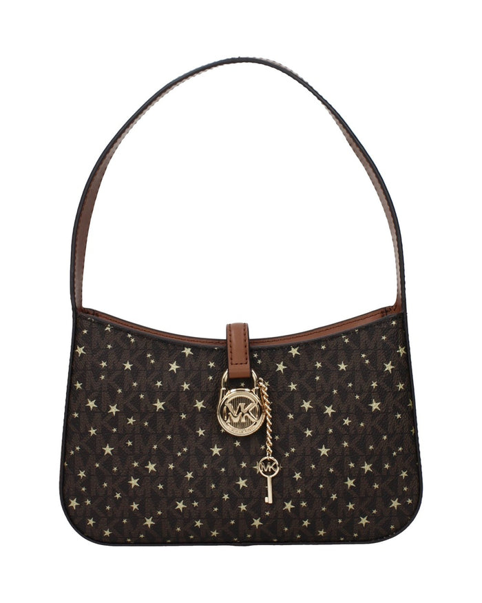 Michael Kors Brown Fabric Handbag