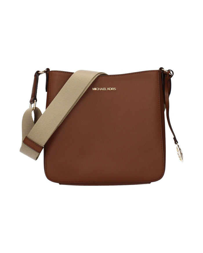 Michael Kors Brown Leather Shoulder Bag