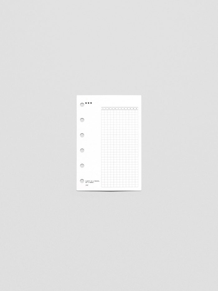 Mindful Moments Planner Dashboard in Pocket size.