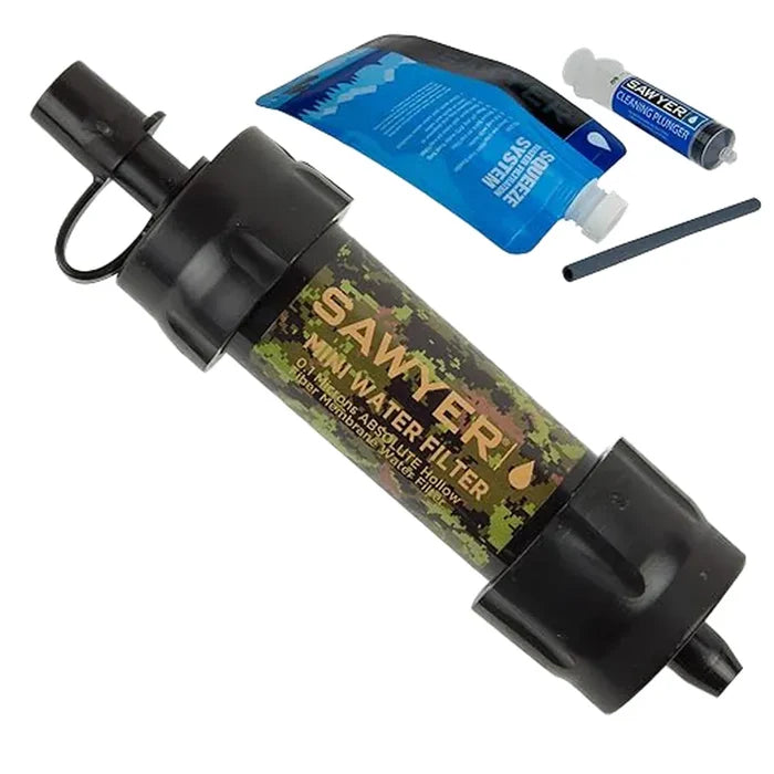 Sawyer Mini Filter מסנן מים קטן, הסוואה