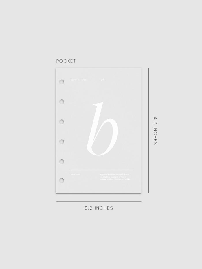 B / Pocket