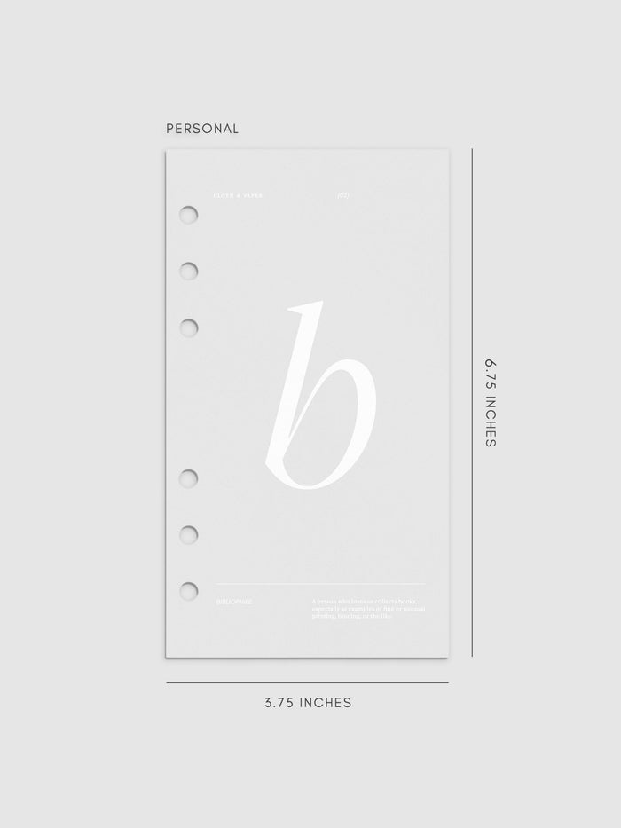 B / Personal