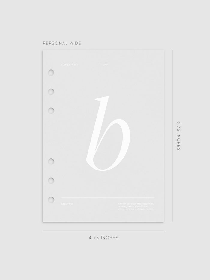 B / Personal Wide