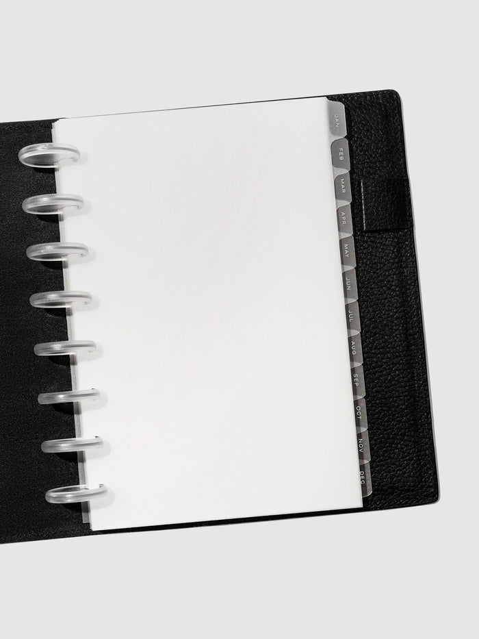Half Letter 8-Disc Punch / White Foil