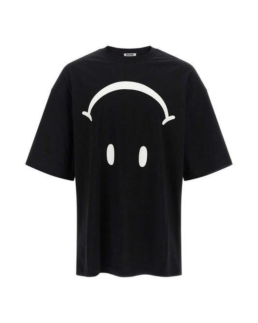 Moschino Bicolor Cotton T-Shirt