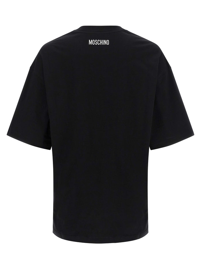 Moschino Bicolor Cotton T-Shirt