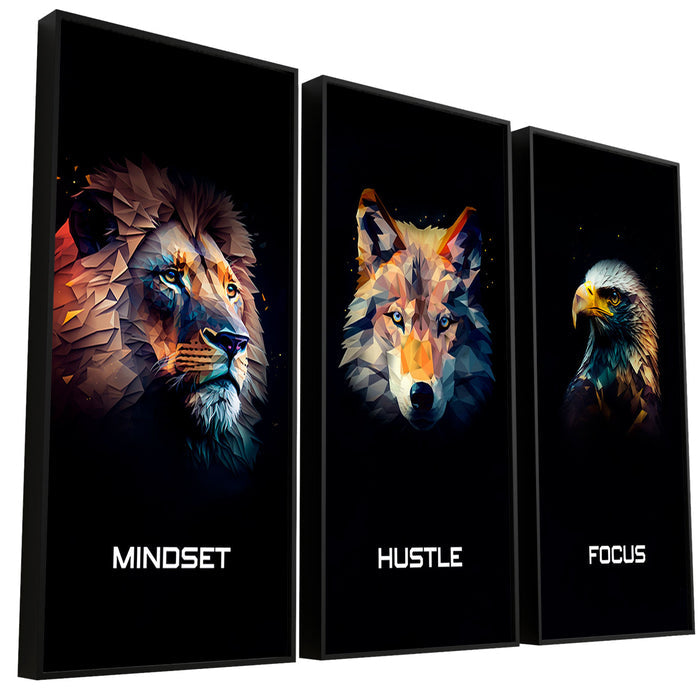 Motivational Animal Home Office Decor