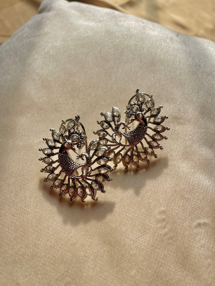 Mughal Peacock Studs