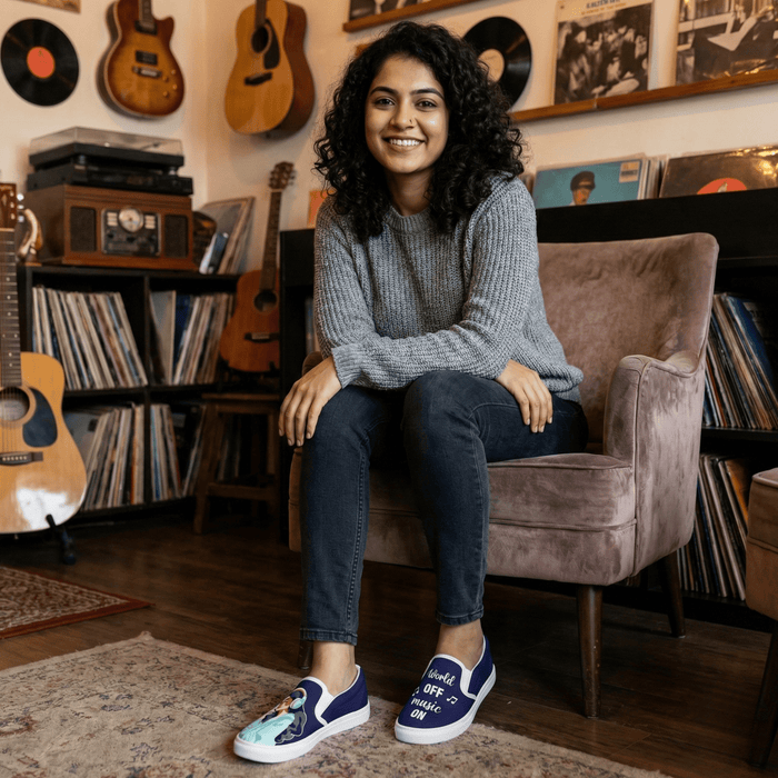 Music On Slipons - The Quirky Naari