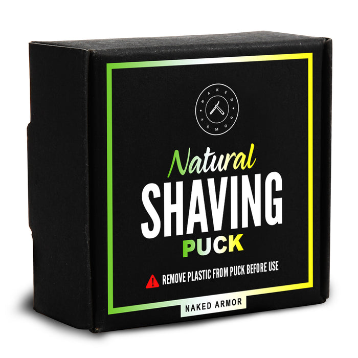 Naked Armor Noah's Organic Shaving Soap 75g (3 Pucks).