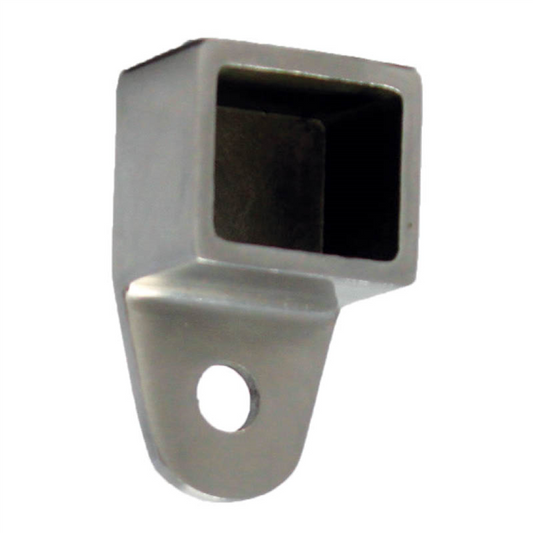 Nano DELUXE - Wall Plate - POLISH, suits 30 x 21mm Handrail - Image 1