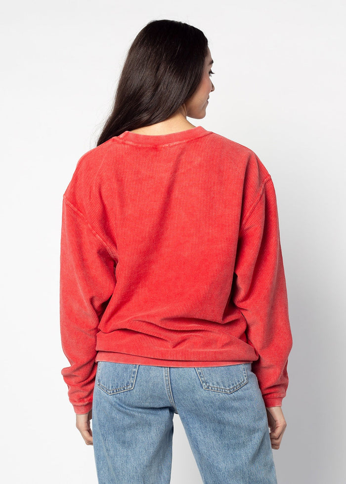 NC State Wolfpack Women's Clubhouse Original Corded Crew