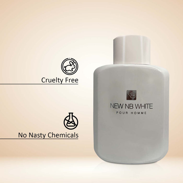 New NB White Homme EDT Perfume For Men , 100ml