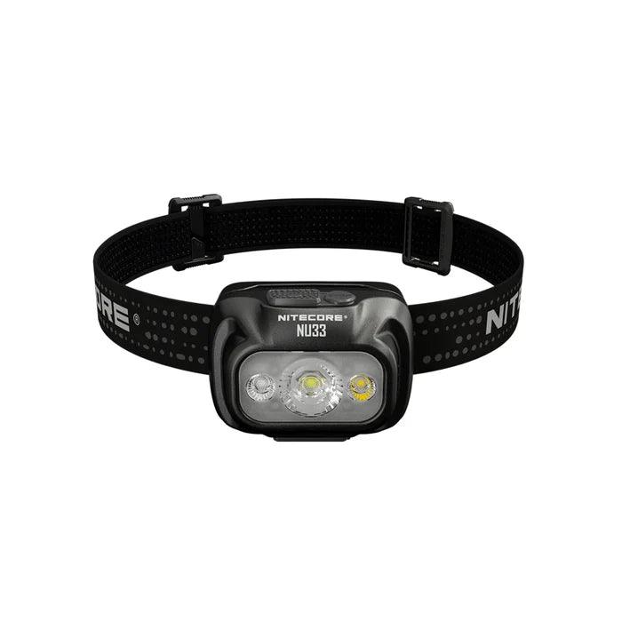 NU33 פנס ראש Nitecore 700 לומן לתאורת שטח, קמפינג וטיולים.