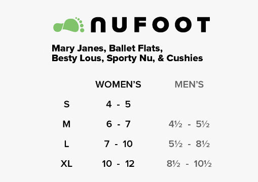 Nufoot Non-Slip Ballet Flats