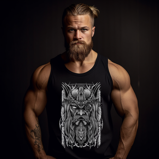 Printify Tank Top Odin the Warrior V.K.N.G™  Tank top