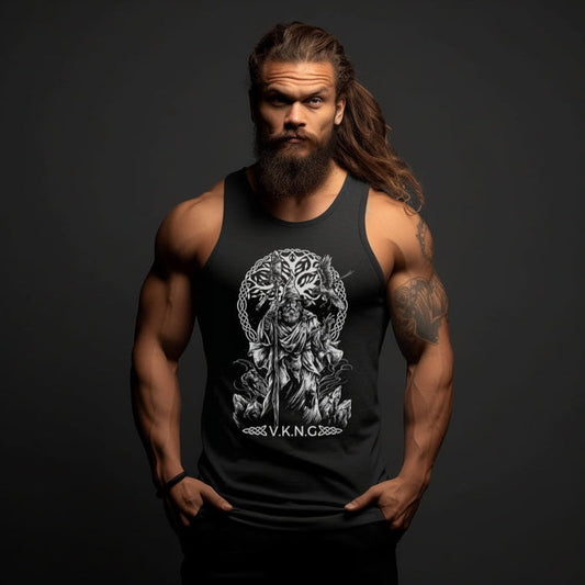 Printify Tank Top Odin the Wanderer V.K.N.G™ Tank top