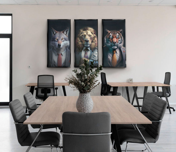 Office Animals Motivational Home Office Decor