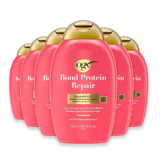Ogx Protect & Repair Bond Lightweight Shampoo – 13.0 Oz – 6 Pack