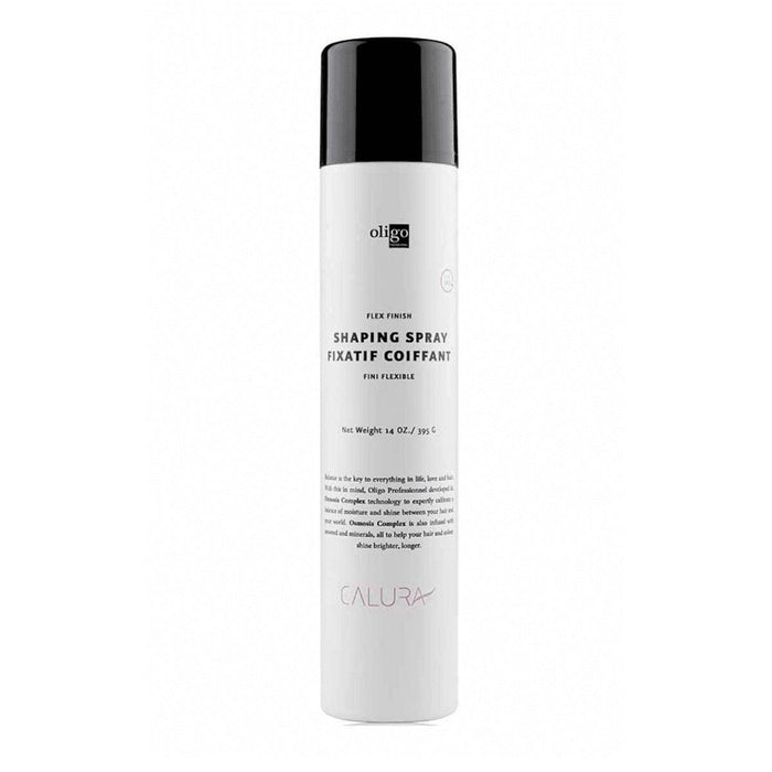 Oligo Calura Flex Finish Shaping Spray 14oz - Oligo | Available at Studio 360 Salon, Chatham, NJ
