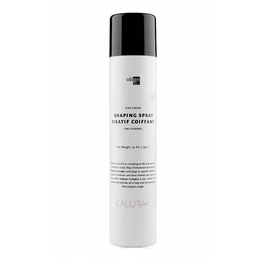 Oligo Calura Flex Finish Shaping Spray 14oz - Oligo | Available at Studio 360 Salon, Chatham, NJ