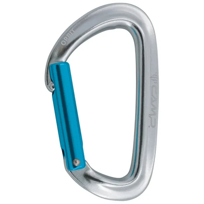 טבעת טיפוס CAMP Orbit Straight Gate, עמידה וקלת משקל לראנר.