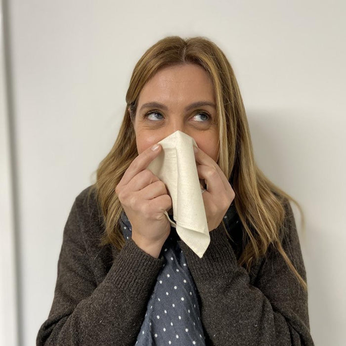 Organic Cotton Reusable Tissues - Pack of 5 &Keep
