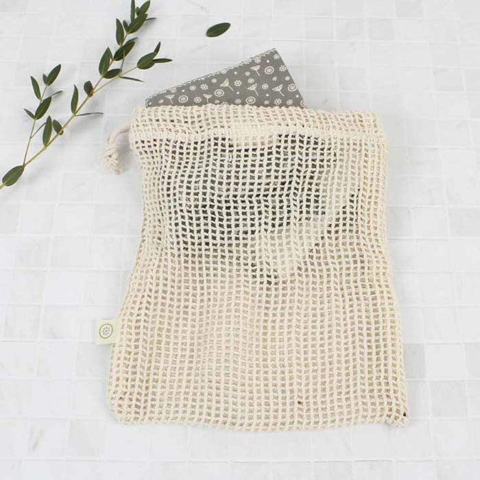 Organic Cotton Reusable Wipes - Meadow - Pack of 5 &Keep