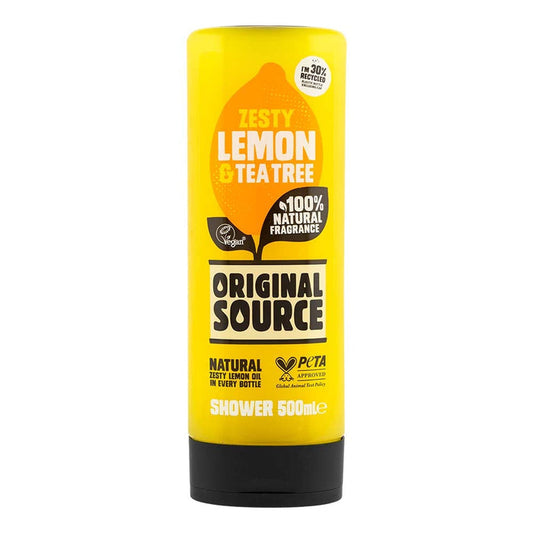 Original Source Lemon & Tea Tree Shower Gel 500Ml | Poundstretcher  301619